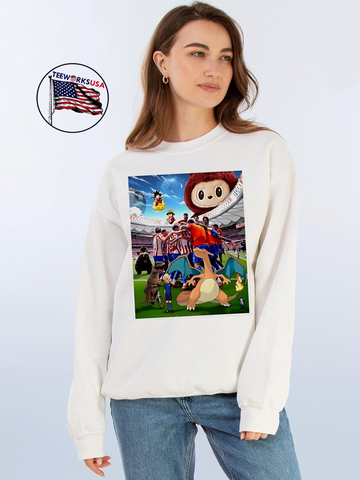 Atletico Madrid 90M Celebration Meme photo - Adult & Kids T-Shirts, Sweatshirts & Hoodies apparel design preview 4