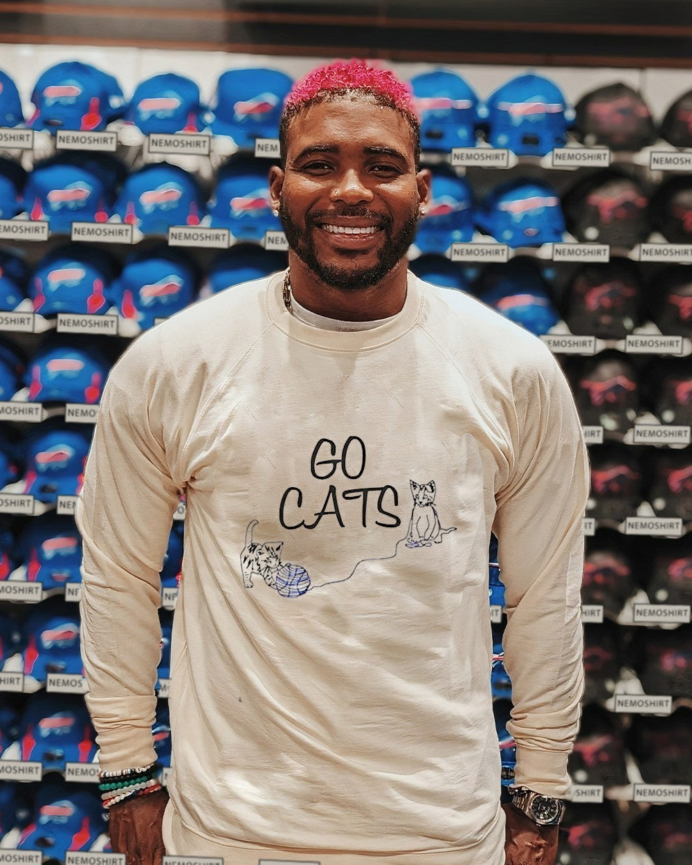 Go cats Kentucky Wildcats - Adult & Kids T-Shirts, Sweatshirts & Hoodies apparel design preview 2