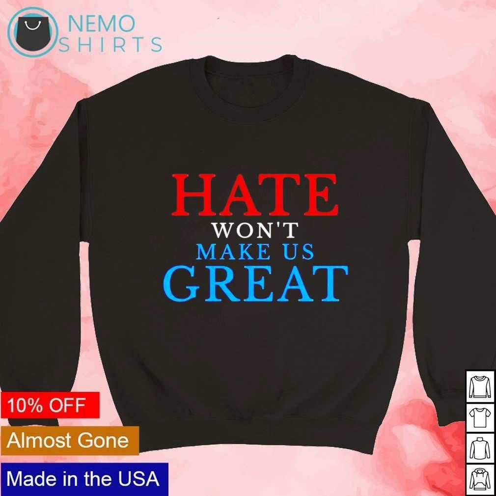 Hate won't make us great vote blue - Adult & Kids T-Shirts, Sweatshirts & Hoodies product image 3