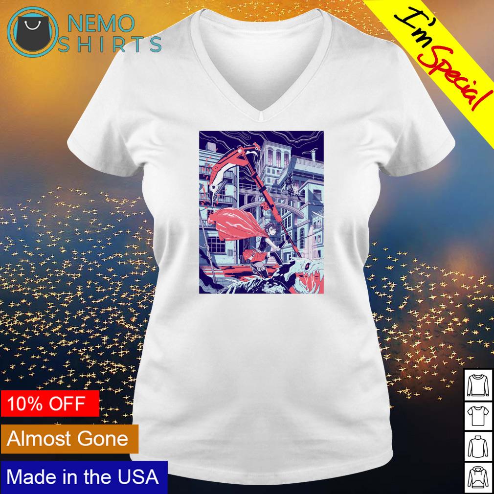 Ruby grimm street fight - Adult & Kids T-Shirts, Sweatshirts & Hoodies apparel design preview 5