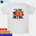 Trump it's time I circle back American flag - Adult & Kids T-Shirts, Sweatshirts & Hoodies apparel design preview 1