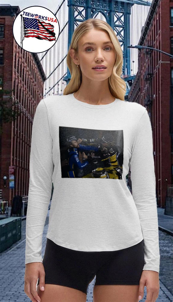 Carson Hocevar Nascar Fight - Adult & Kids T-Shirts, Sweatshirts & Hoodies apparel design preview 4