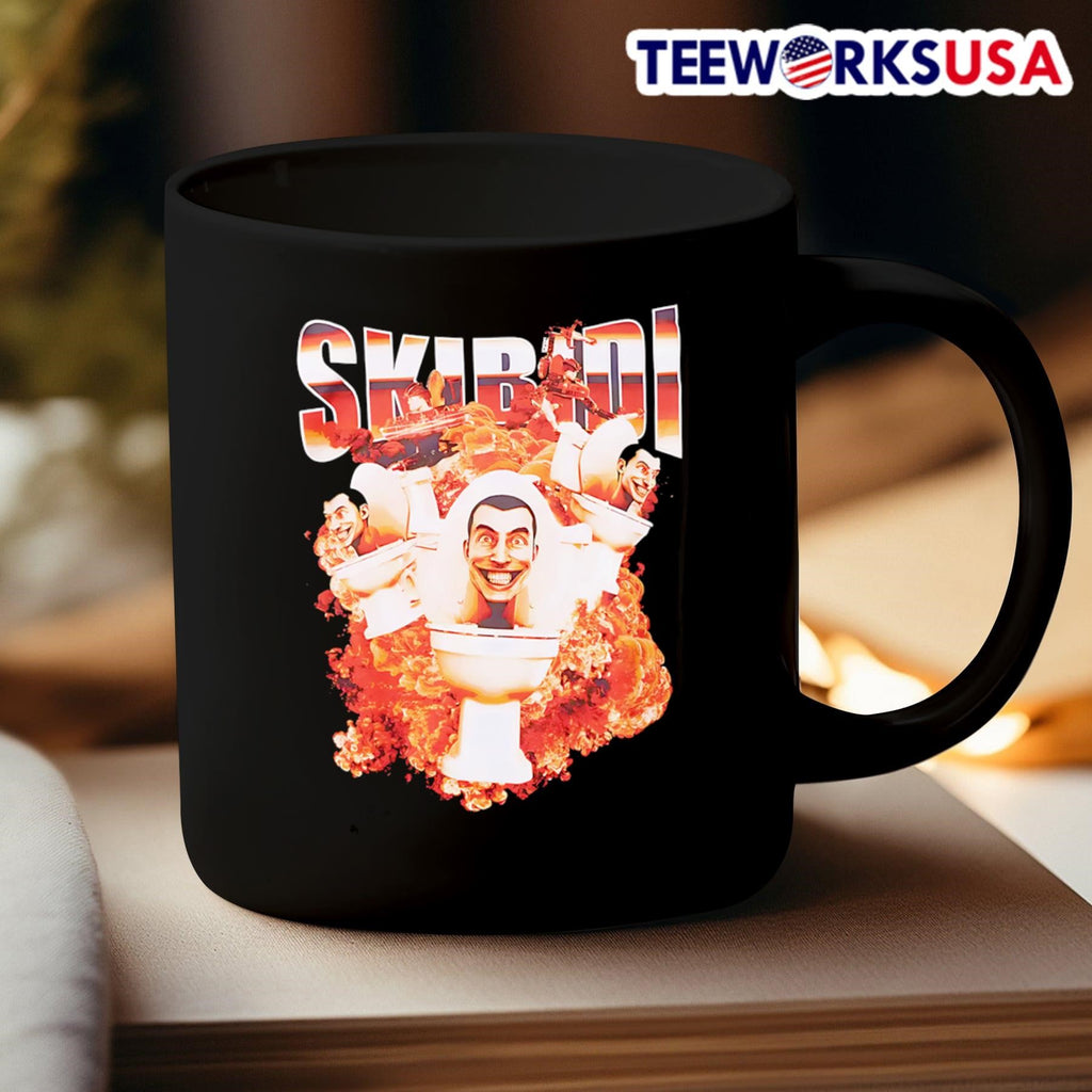 Skibidi Toilet Explosion - Adult & Kids T-Shirts, Sweatshirts & Hoodies apparel design preview 3