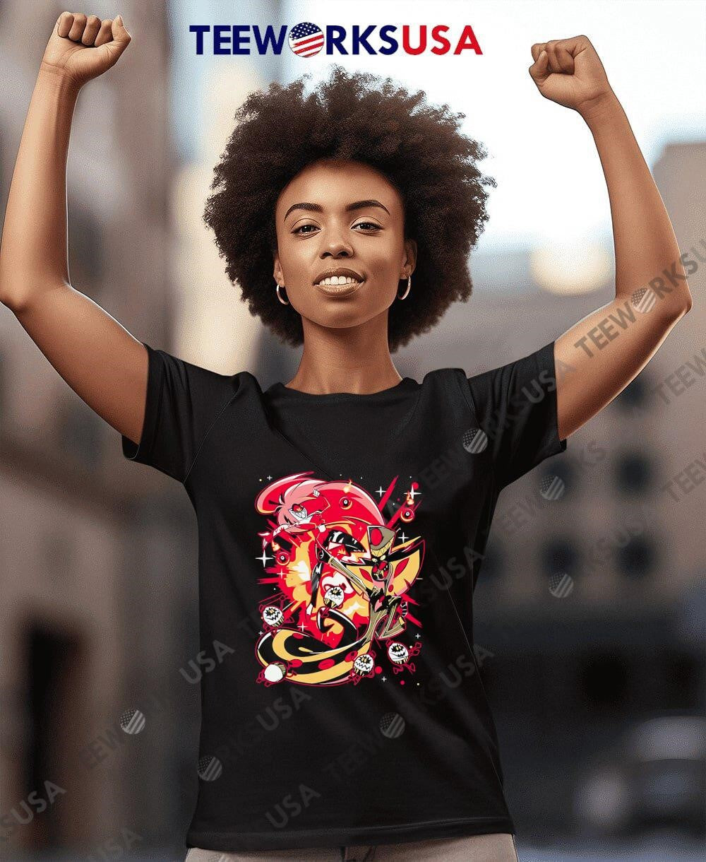 Hazbin Hotel Cherri Snake classic - Adult & Kids T-Shirts, Sweatshirts & Hoodies apparel design preview 7
