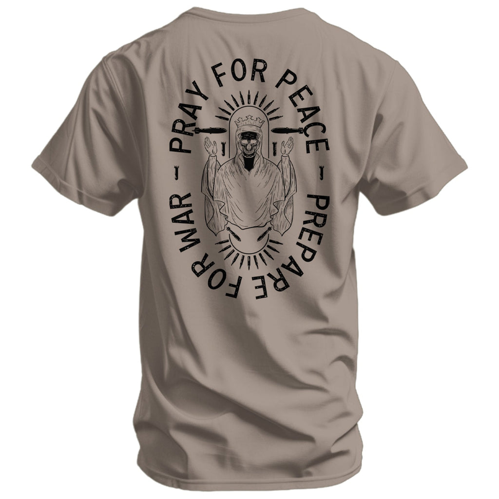 Pray For Peace. Prepare War. Men's - Adult & Kids T-Shirts, Sweatshirts & Hoodies apparel design preview 20