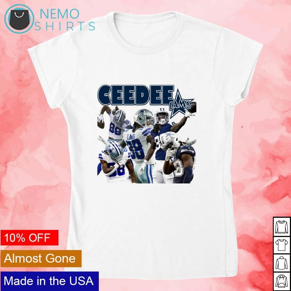 Ceedee Lamb Dallas Cowboys graphic - Adult & Kids T-Shirts, Sweatshirts & Hoodies apparel design preview 4