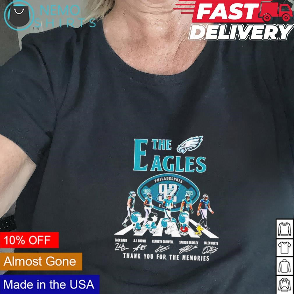 The Eagles 92nd anniversary 1933 2025 players and - Adult & Kids T-Shirts, Sweatshirts & Hoodies apparel design preview 2