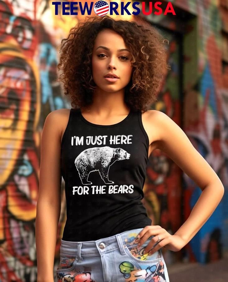 I'm Just Here For The Bears - Adult & Kids T-Shirts, Sweatshirts & Hoodies apparel design preview 7