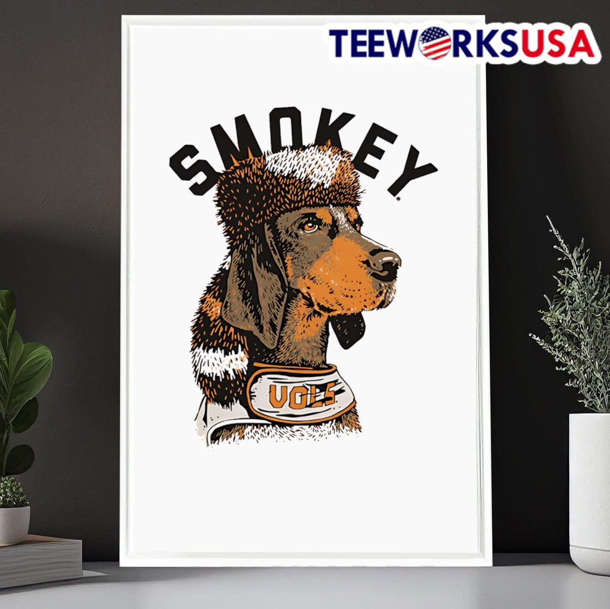 Smokey Coonskin Cap - Adult & Kids T-Shirts, Sweatshirts & Hoodies apparel design preview 6