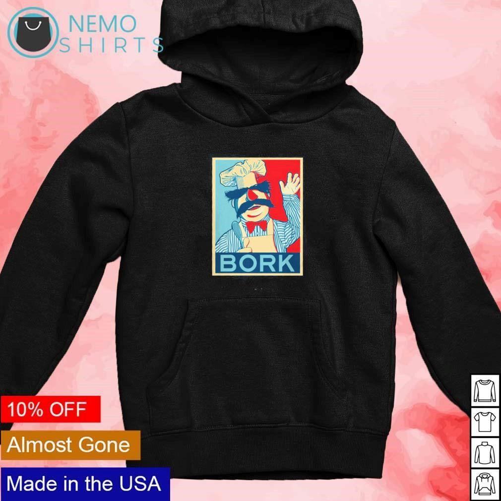 Bork Swedish Chef Shepard Fairey's hope style - Adult & Kids T-Shirts, Sweatshirts & Hoodies apparel design preview 2