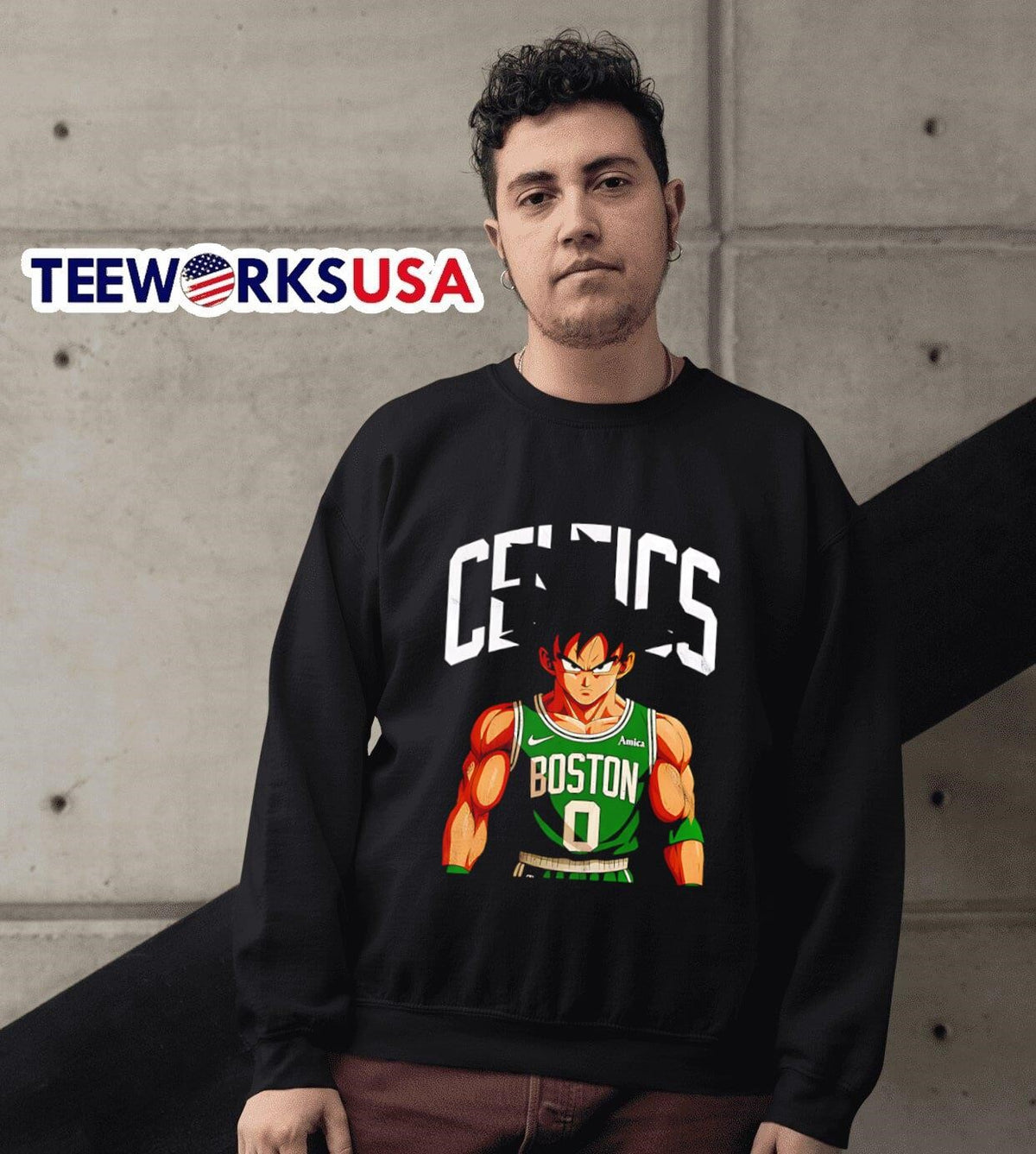 DBZ Jays Son Goku - Adult & Kids T-Shirts, Sweatshirts & Hoodies apparel design preview 6