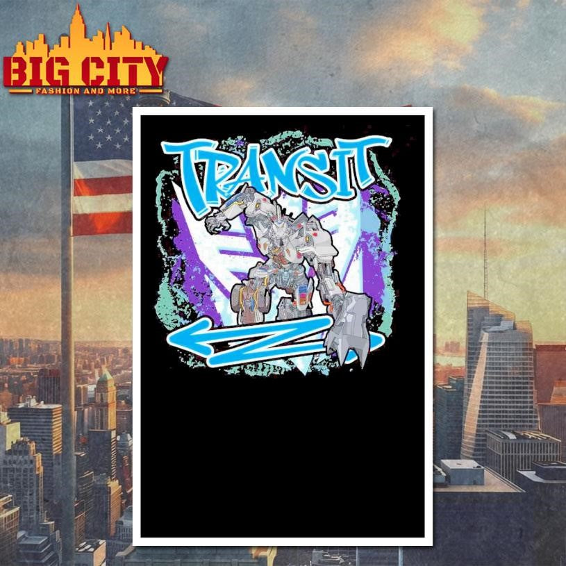 Transformers Transit - Adult & Kids T-Shirts, Sweatshirts & Hoodies apparel design preview 4