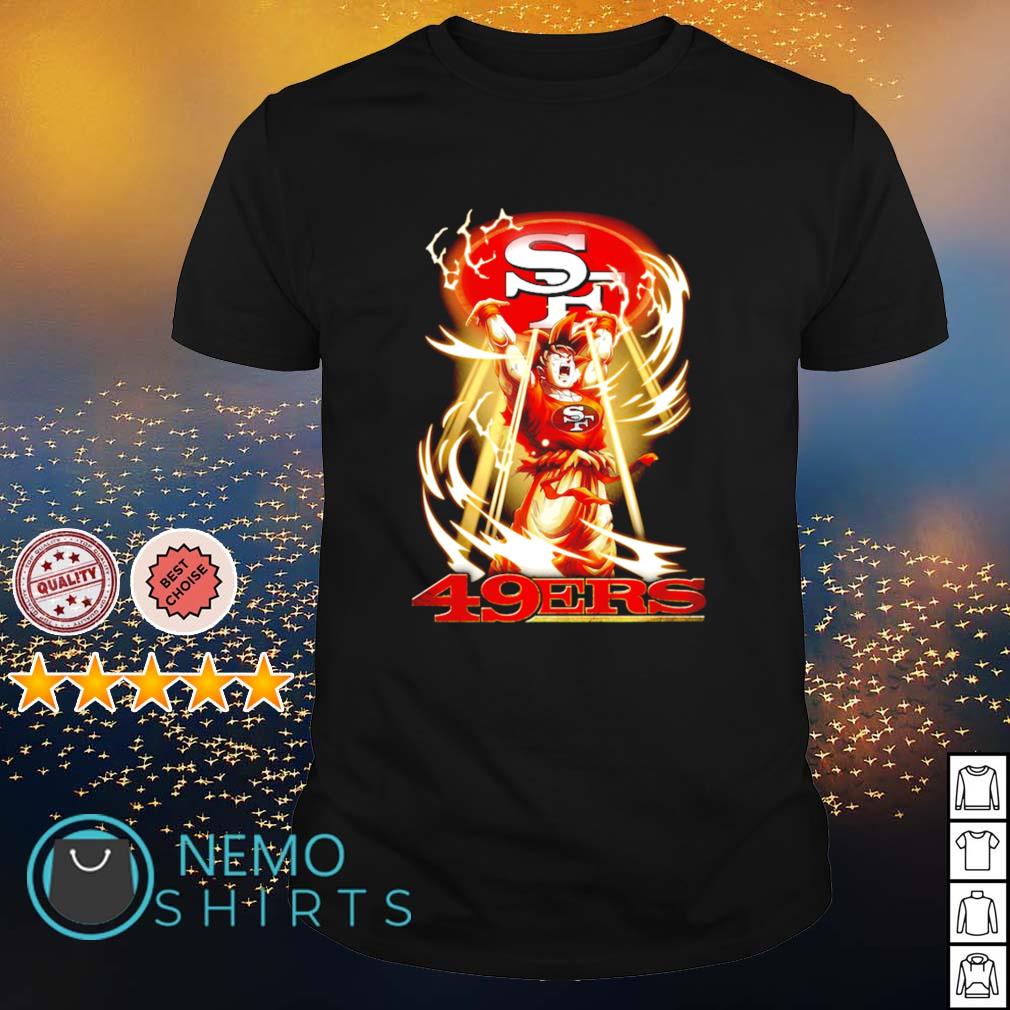 Son Goku San Francisco 49ers - Adult & Kids T-Shirts, Sweatshirts & Hoodies product image 1