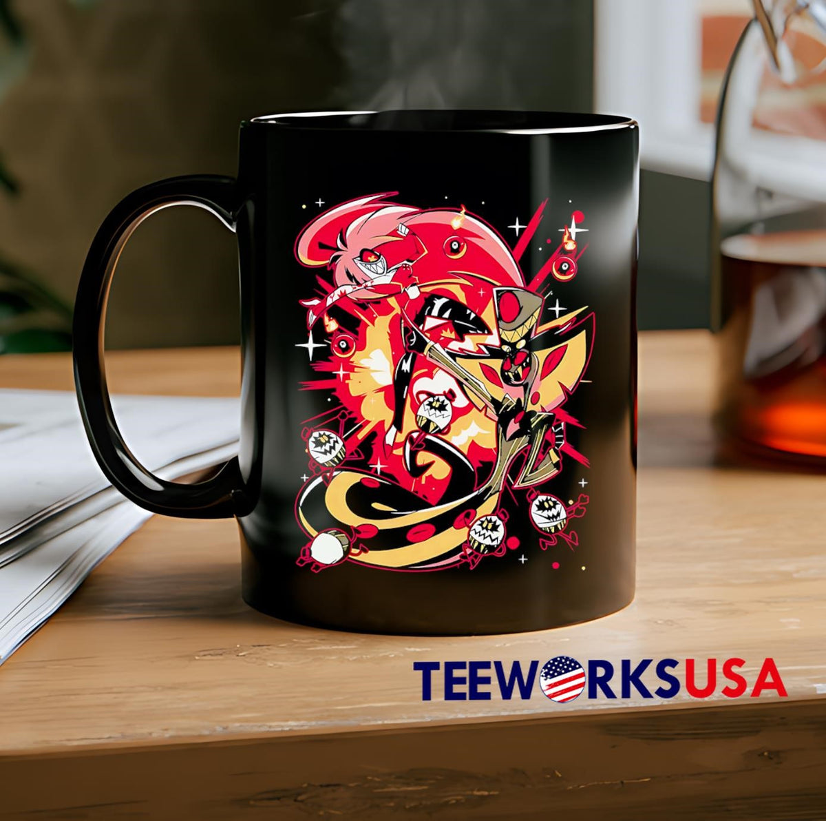 Hazbin Hotel Cherri Snake classic - Adult & Kids T-Shirts, Sweatshirts & Hoodies apparel design preview 2