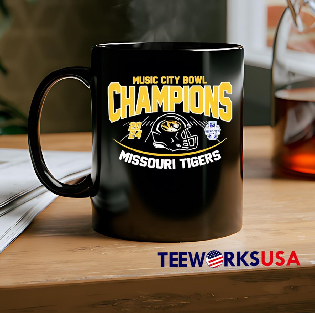 Mizzou Tigers Football 2024 Transperfect Music City - Adult & Kids T-Shirts, Sweatshirts & Hoodies apparel design preview 2