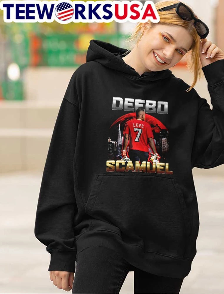 Deebo Love 7 Scamuel - Adult & Kids T-Shirts, Sweatshirts & Hoodies apparel design preview 4