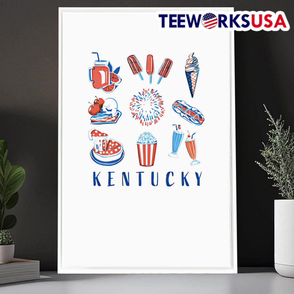 Kentucky Summertime Snacks - Adult & Kids T-Shirts, Sweatshirts & Hoodies apparel design preview 6