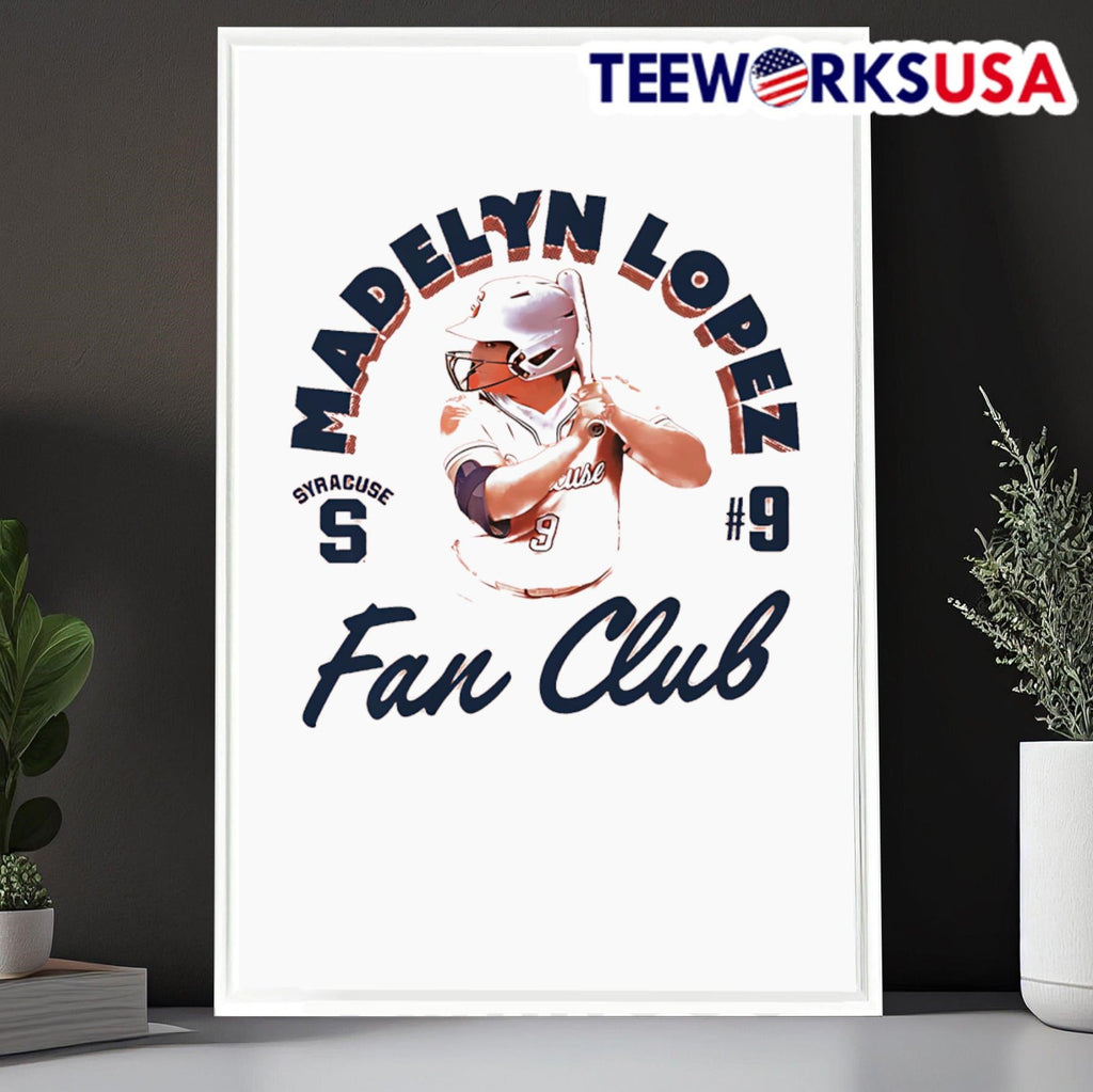 Madelyn Lopez Syracuse fan club - Adult & Kids T-Shirts, Sweatshirts & Hoodies apparel design preview 6