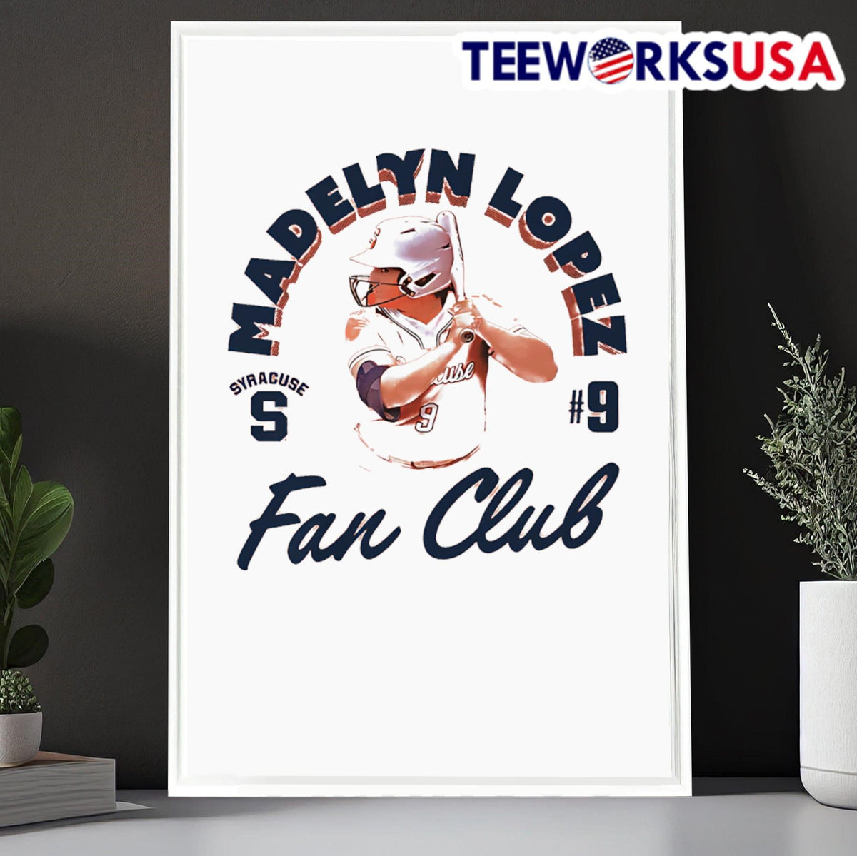 Madelyn Lopez Syracuse fan club - Adult & Kids T-Shirts, Sweatshirts & Hoodies apparel design preview 6