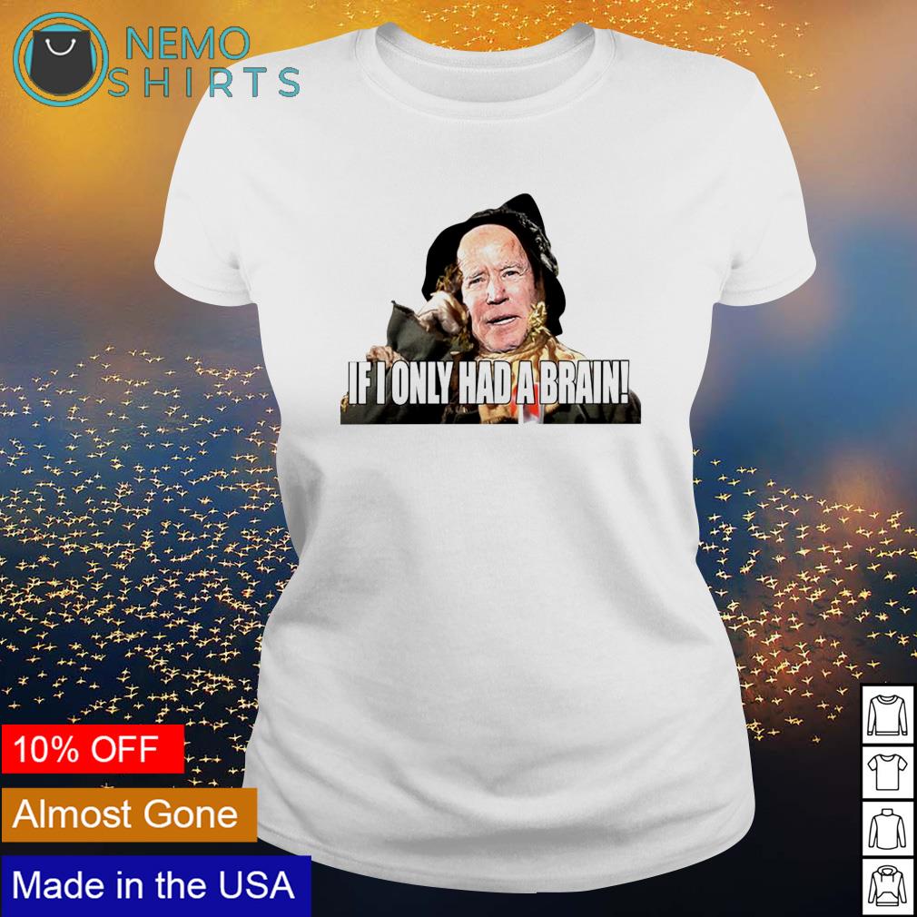 Biden Wicked Witch if I only had a brain - Adult & Kids T-Shirts, Sweatshirts & Hoodies apparel design preview 3
