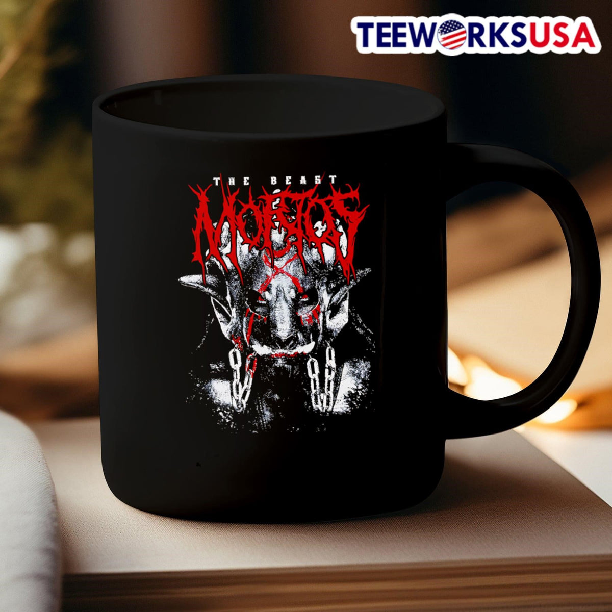 The Beast Mortos Unleashed - Adult & Kids T-Shirts, Sweatshirts & Hoodies apparel design preview 3