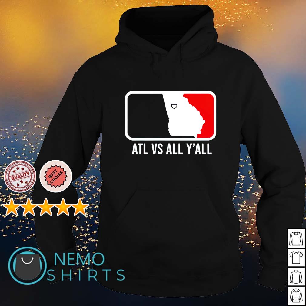 Atlanta Falcons vs all y'all - Adult & Kids T-Shirts, Sweatshirts & Hoodies apparel design preview 2