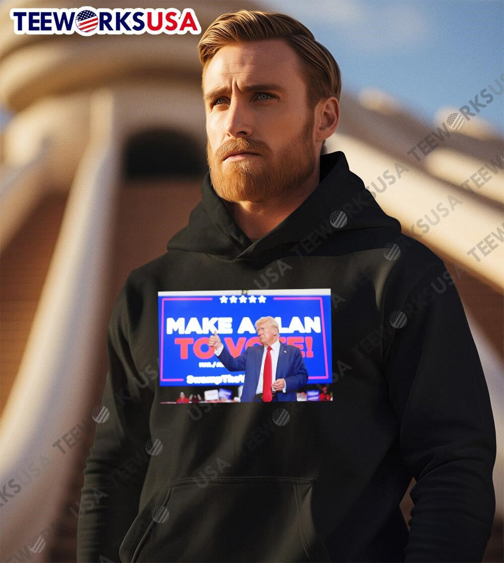 Donald Trump to attend Black journalists' convention - Adult & Kids T-Shirts, Sweatshirts & Hoodies apparel design preview 2
