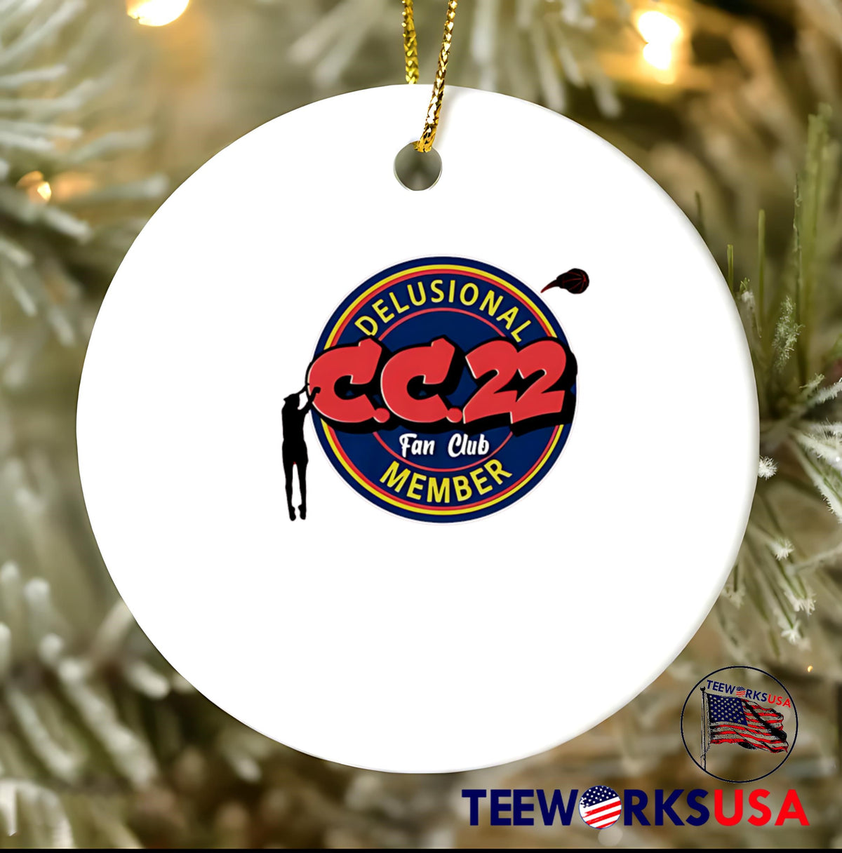 CC.22 Fan Club Delusional Member - Adult & Kids T-Shirts, Sweatshirts & Hoodies apparel design preview 3