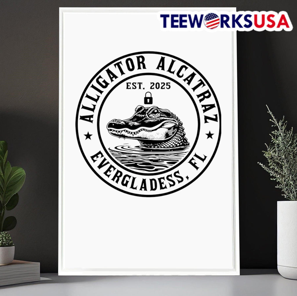 Alligator Alcatraz Everglades FL - Adult & Kids T-Shirts, Sweatshirts & Hoodies apparel design preview 6