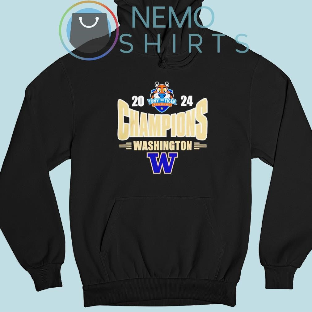 Tony The Tiger Sun Bowl champions 2024 Washington - Adult & Kids T-Shirts, Sweatshirts & Hoodies apparel design preview 2