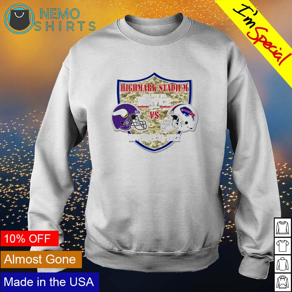 Salute To Service 2022 Buffalo Bills Vs Minnesota - Adult & Kids T-Shirts, Sweatshirts & Hoodies apparel design preview 4