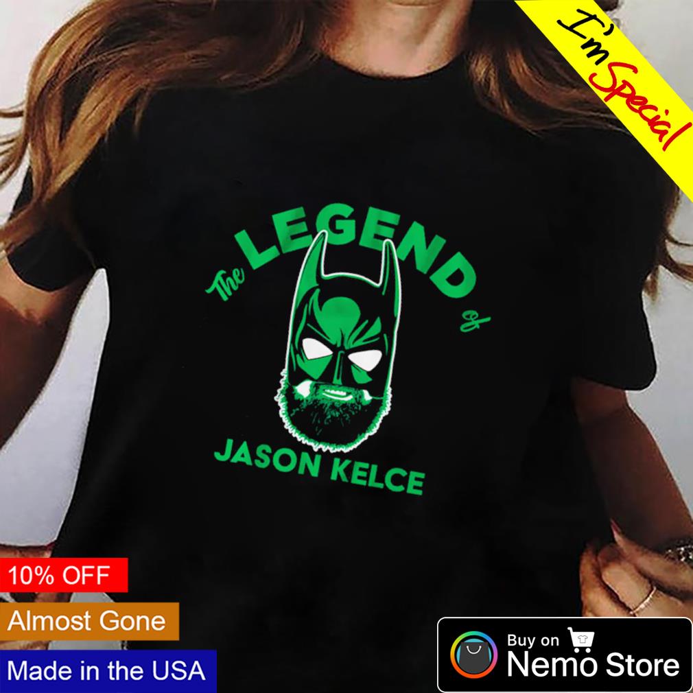 The legend Jason Kelce Philadelphia Eagles - Adult & Kids T-Shirts, Sweatshirts & Hoodies apparel design preview 2