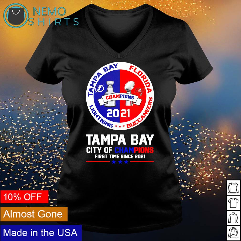 Tampa Bay city of champions first time since 2021 - Adult & Kids T-Shirts, Sweatshirts & Hoodies apparel design preview 5