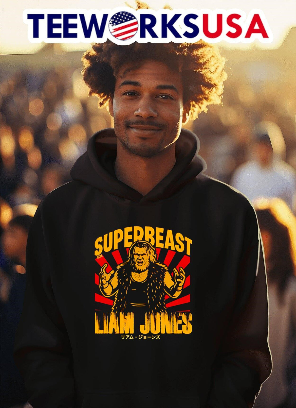 Superbeast Liam Jones - Adult & Kids T-Shirts, Sweatshirts & Hoodies apparel design preview 2