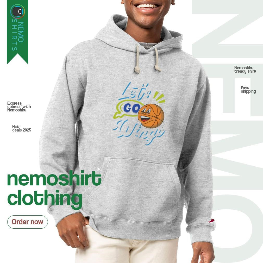 Let's go Wings Dallas basketball - Adult & Kids T-Shirts, Sweatshirts & Hoodies apparel design preview 2