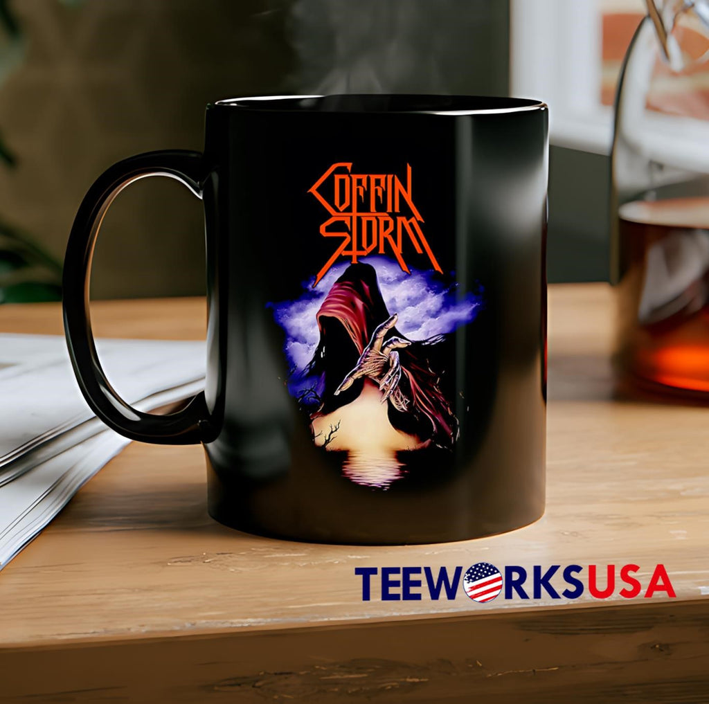 Coffin Storm Arcana Rising death - Adult & Kids T-Shirts, Sweatshirts & Hoodies apparel design preview 2
