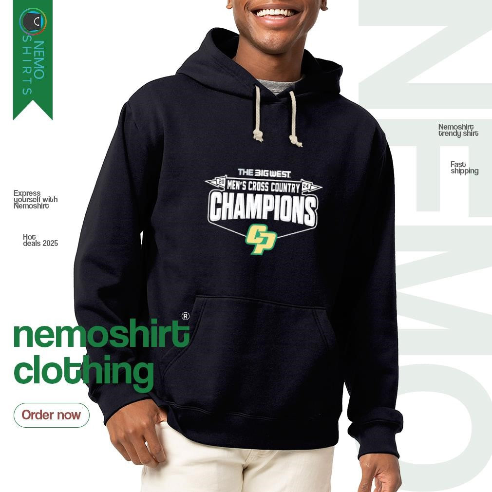 The big west men's cross country champions Cal Poly - Adult & Kids T-Shirts, Sweatshirts & Hoodies apparel design preview 2
