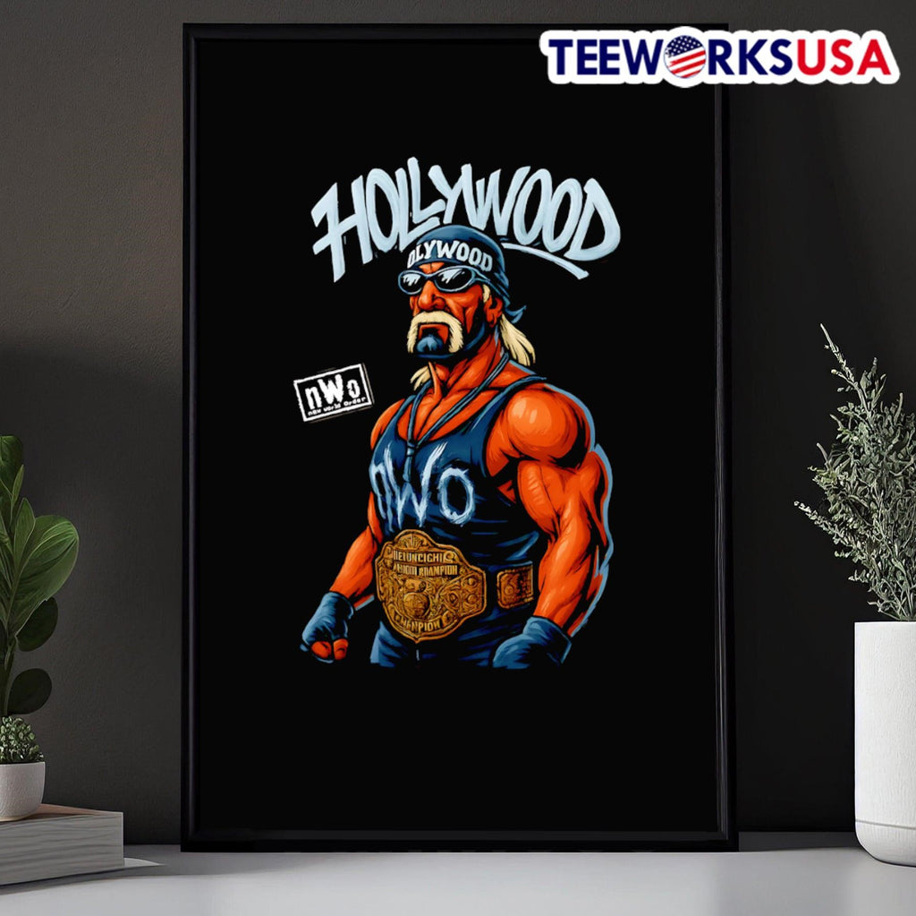 Hollywood Hulk Hogan Hulkamania Forever - Adult & Kids T-Shirts, Sweatshirts & Hoodies apparel design preview 5