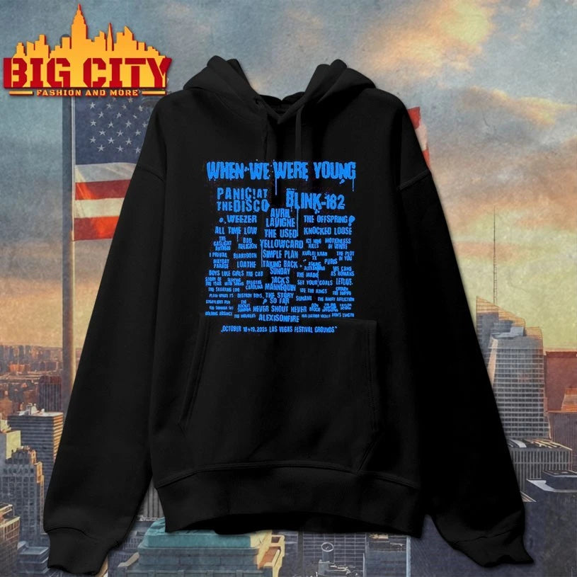 When We Were Young Festival 2025 Overseer Lineup - Adult & Kids T-Shirts, Sweatshirts & Hoodies apparel design preview 2