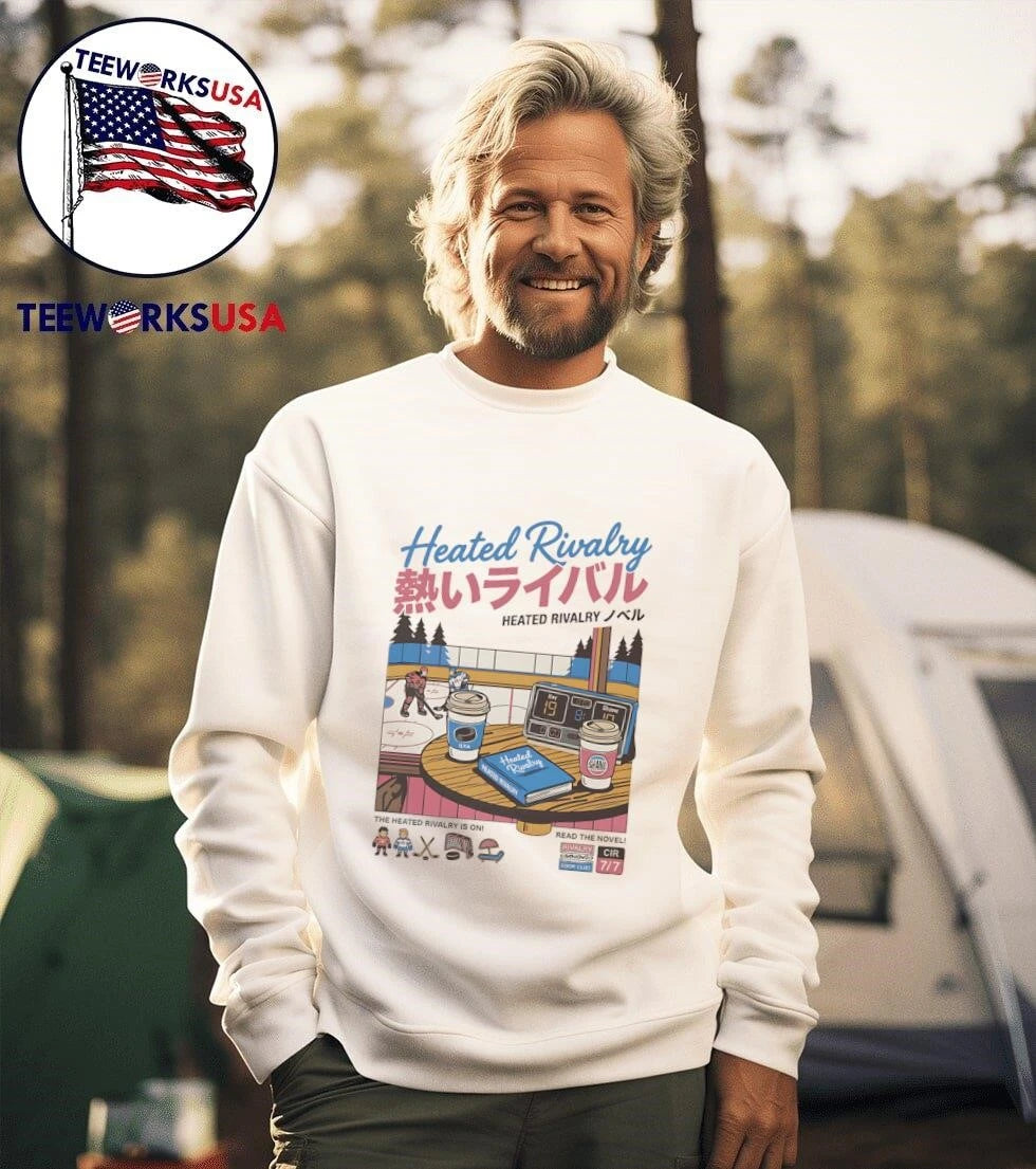 Heated Rivalry Novel The Is On Read - Adult & Kids T-Shirts, Sweatshirts & Hoodies apparel design preview 3