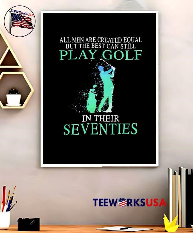 All Men Are Created Equal But The Best Can Still Play - Adult & Kids T-Shirts, Sweatshirts & Hoodies apparel design preview 5