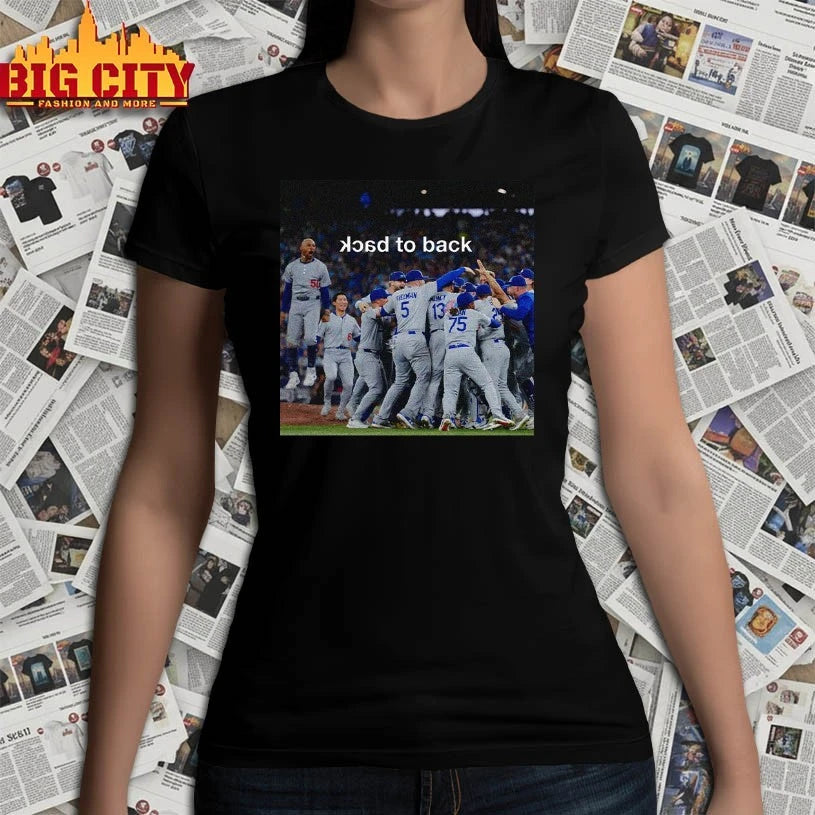 Back to Los Angeles Champions Photo - Adult & Kids T-Shirts, Sweatshirts & Hoodies apparel design preview 3
