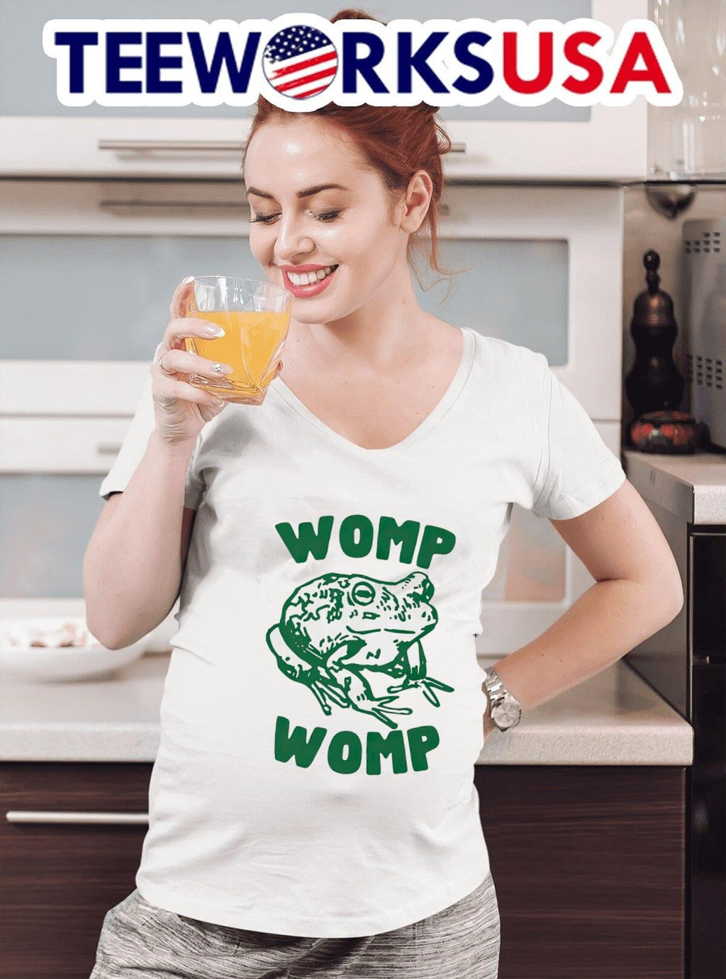 Womp frog funny - Adult & Kids T-Shirts, Sweatshirts & Hoodies apparel design preview 4