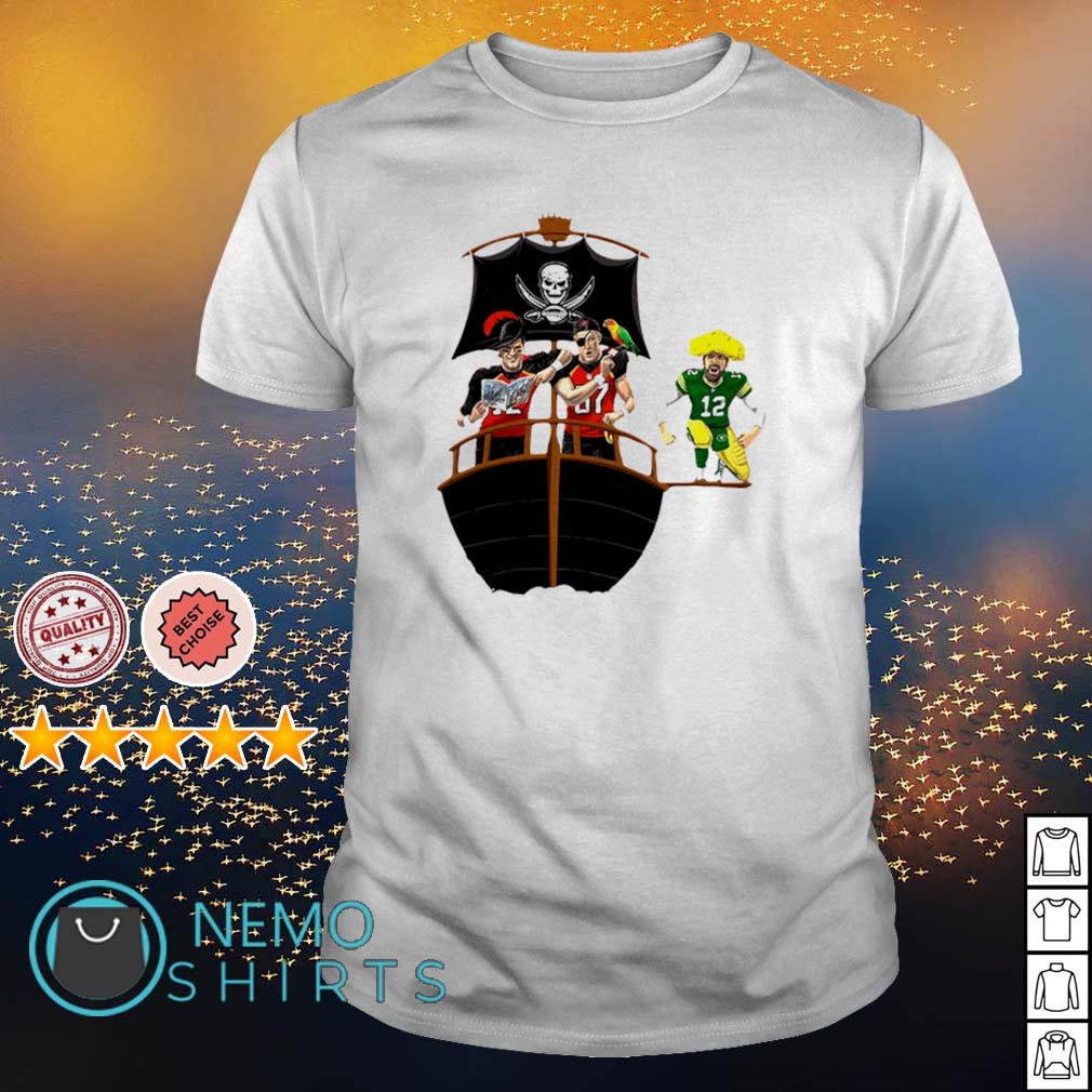 Buccaneers steals Packers's championship cup - Adult & Kids T-Shirts, Sweatshirts & Hoodies apparel design preview 1