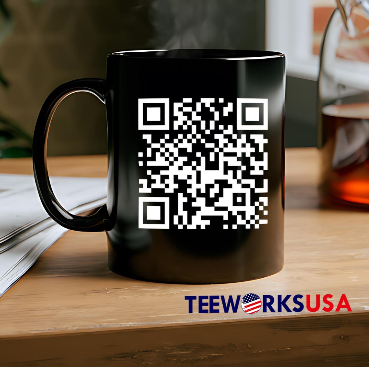 Trump YMCA Troll Dancing QR Code - Adult & Kids T-Shirts, Sweatshirts & Hoodies apparel design preview 2