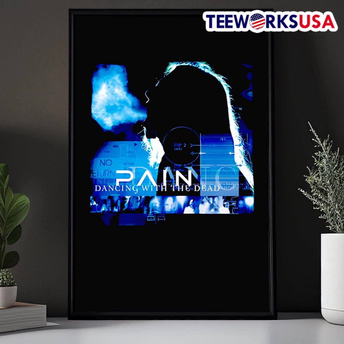 Pain Dancing With The Dead - Adult & Kids T-Shirts, Sweatshirts & Hoodies apparel design preview 5