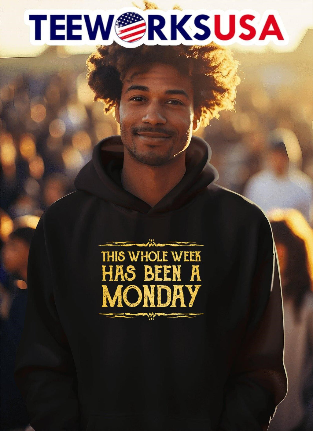 This whole week has been a Monday - Adult & Kids T-Shirts, Sweatshirts & Hoodies apparel design preview 2