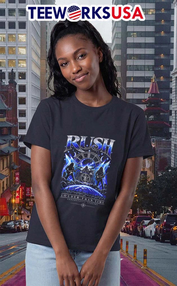Louder Than Time closer to the stars cities graphic - Adult & Kids T-Shirts, Sweatshirts & Hoodies apparel design preview 2