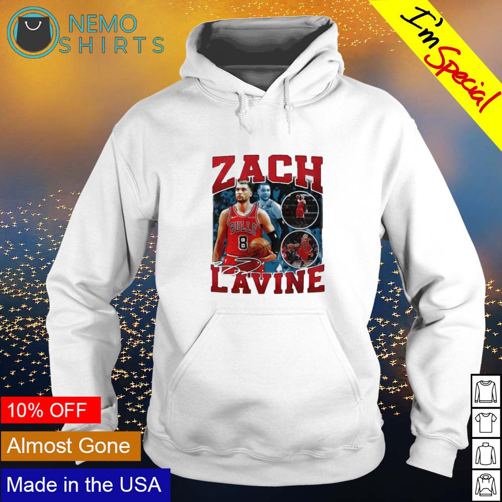 Zach Lavine Chicago 80s 90s Bootleg - Adult & Kids T-Shirts, Sweatshirts & Hoodies apparel design preview 2
