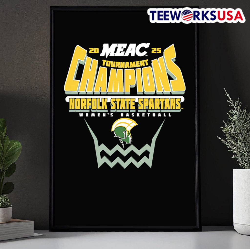Norfolk State Spartans 2025 MEAC Women's Basketball - Adult & Kids T-Shirts, Sweatshirts & Hoodies apparel design preview 5